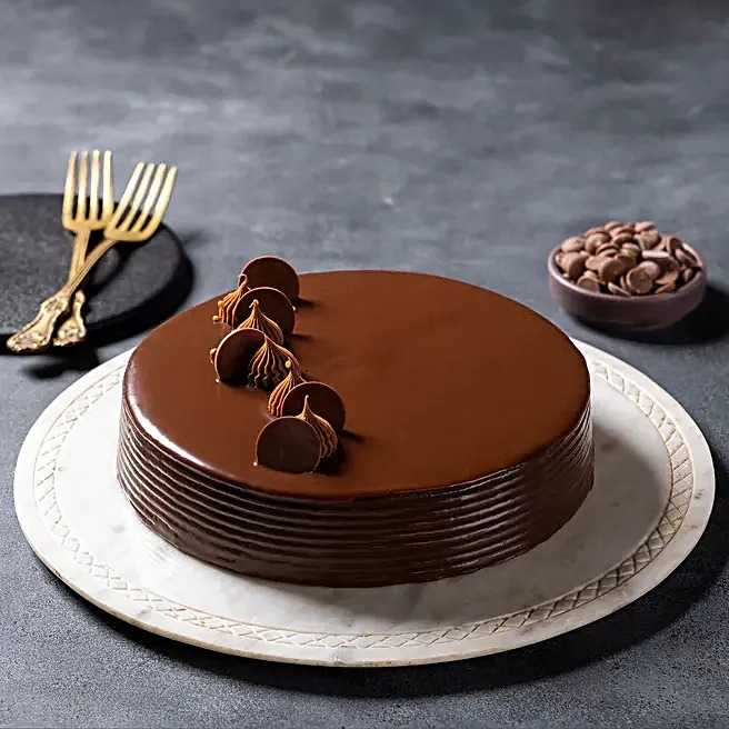 Chocolate Truffle Delicious Cake  image